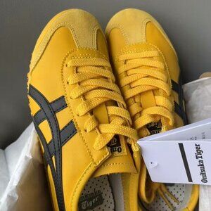 Onitsuka Tiger Yellow MEXICO 66 SLIP-ON Series Sneakers